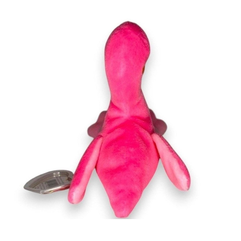 Pinky the Flamingo | Tropical Pink Beauty | Mint Heart Tag TY Beanie Baby - Picture 5 of 5